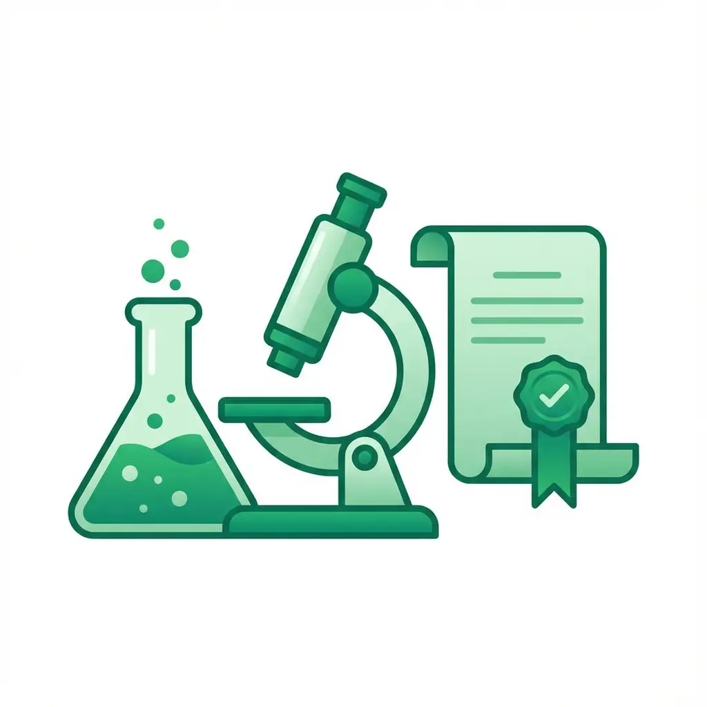 CBD kwaliteitscontrole proces - laboratorium analyse van cannabinoiden